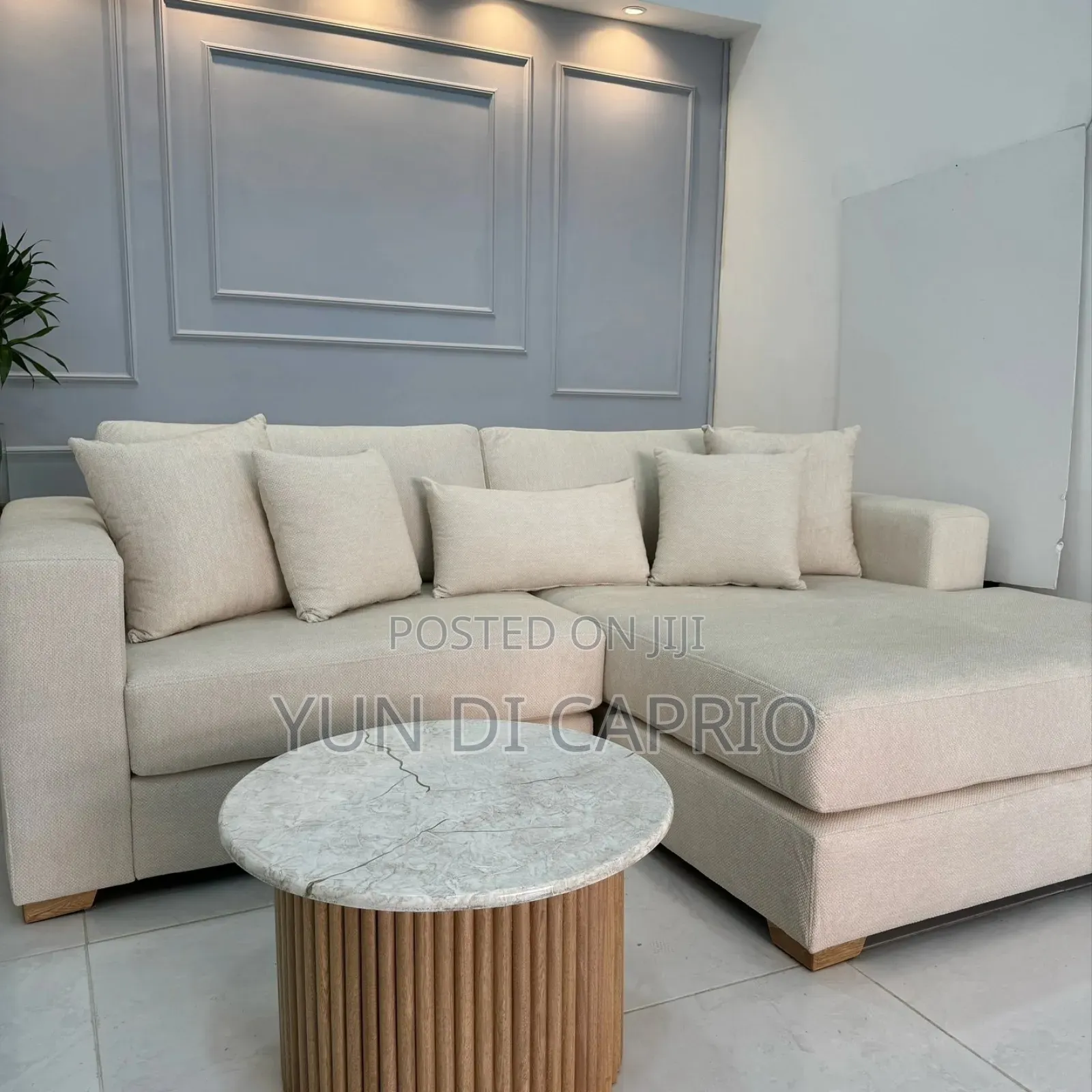 Sofa Classic L Shape Mpya