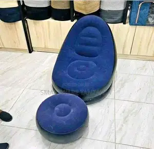 Inflatable Lounge Chair, Air Lazy Sofa Set Indoor Outdoor