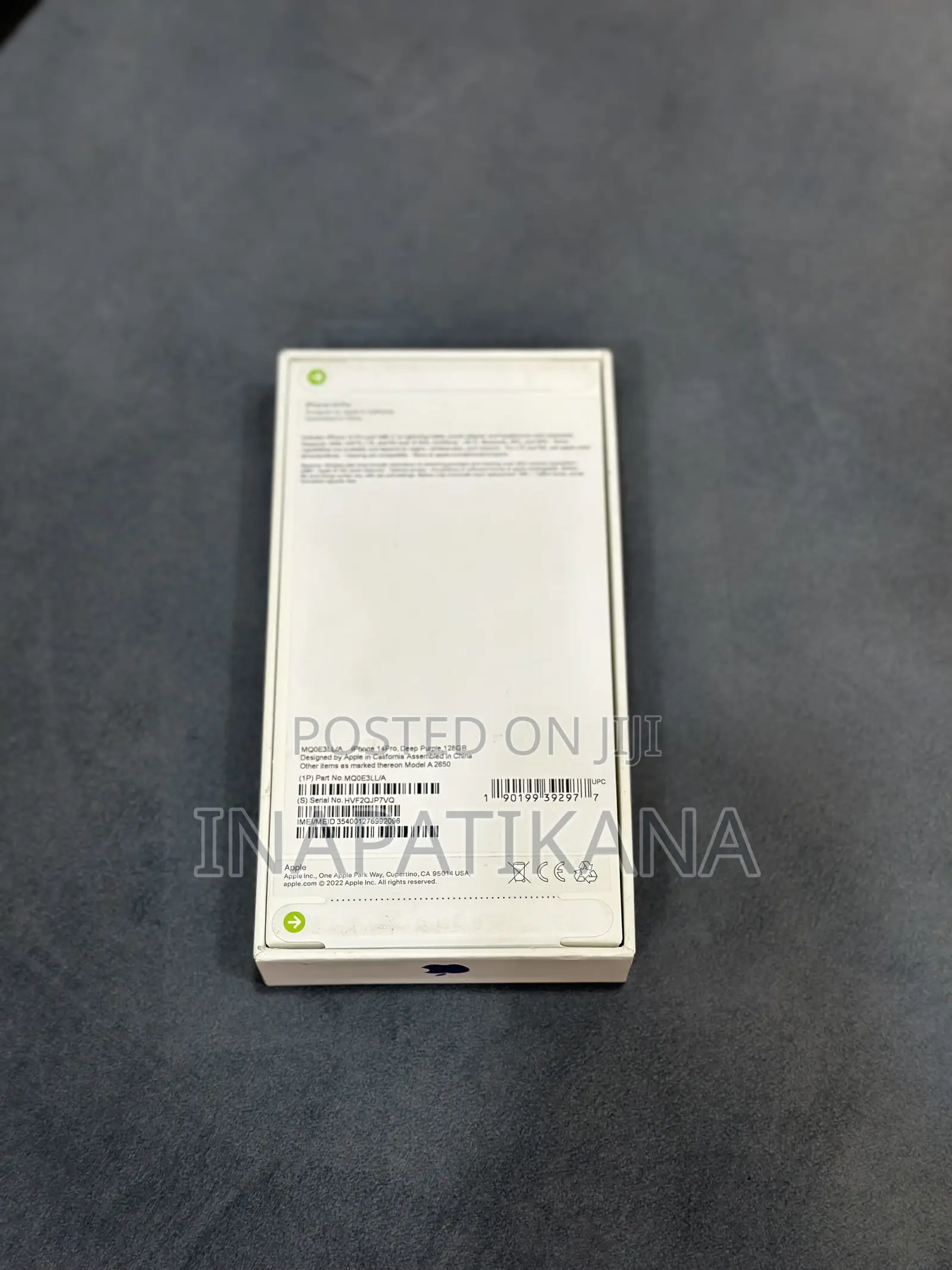 New Apple iPhone 14 Pro 128 GB Purple