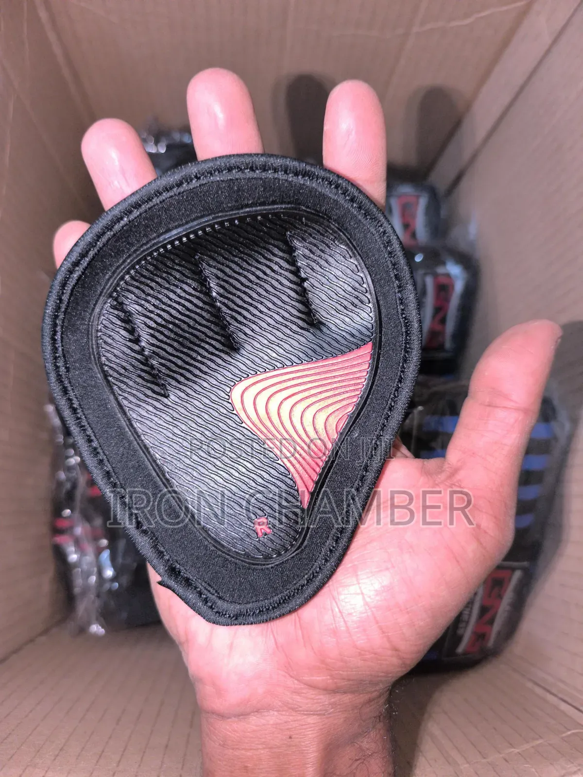 Palm Grip Pads.