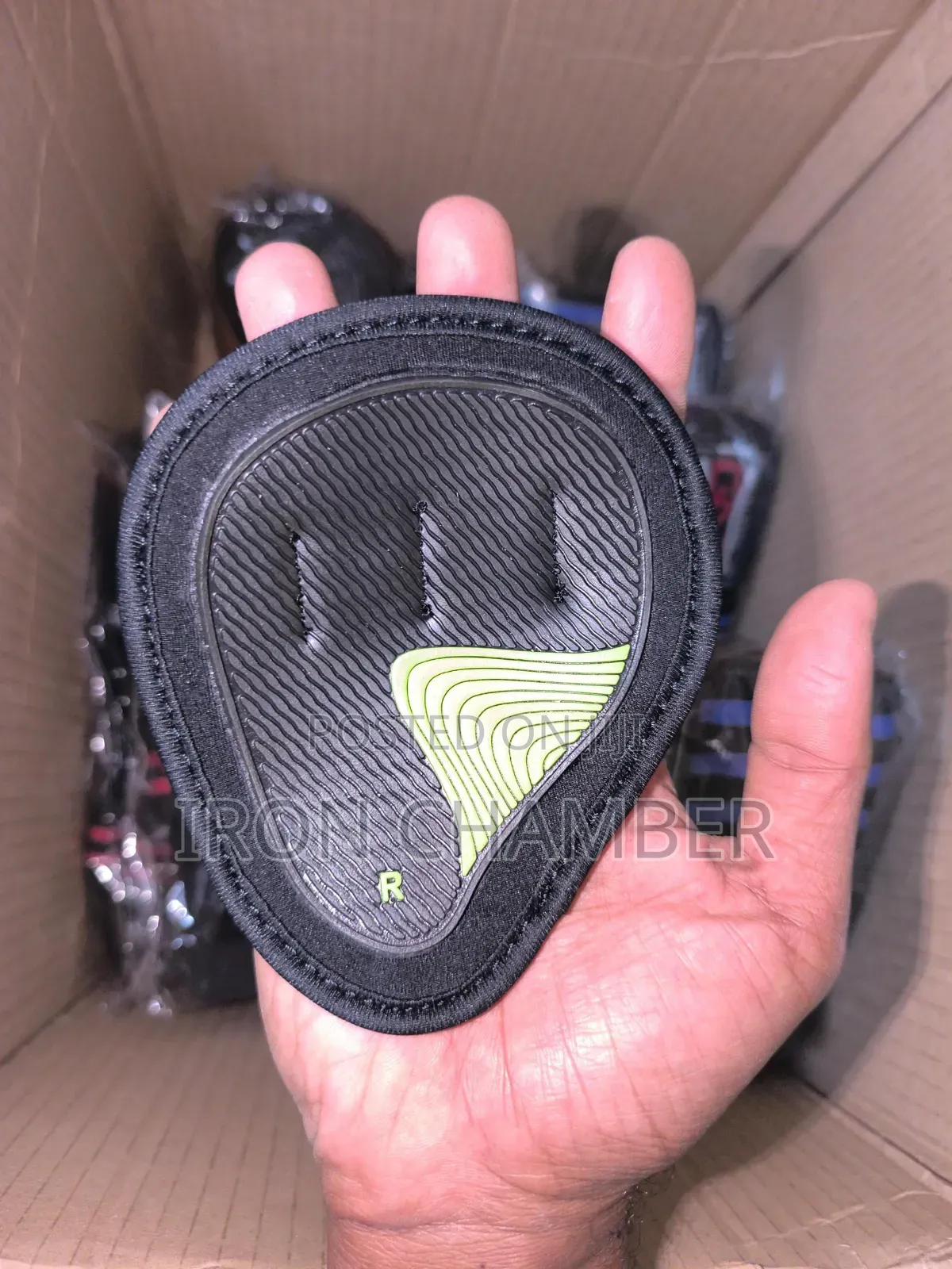 Palm Grip Pads.