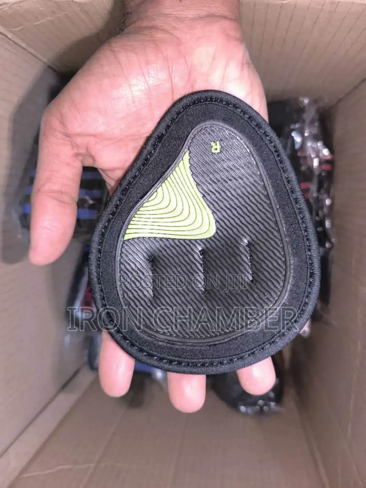 Palm Grip Pads.