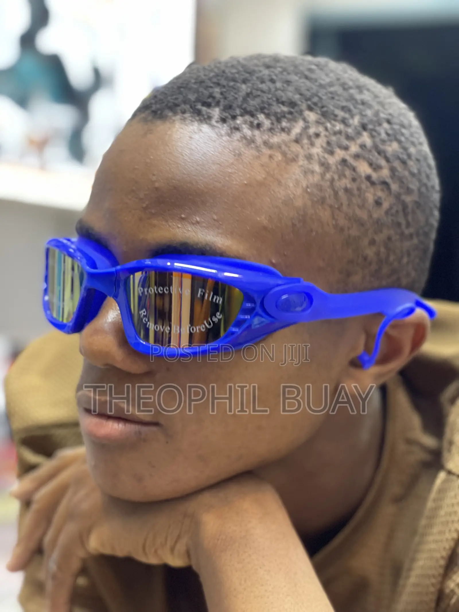 Swimming Goggles for Adults (Miwani Ya Kuogelea Viziba Ear)