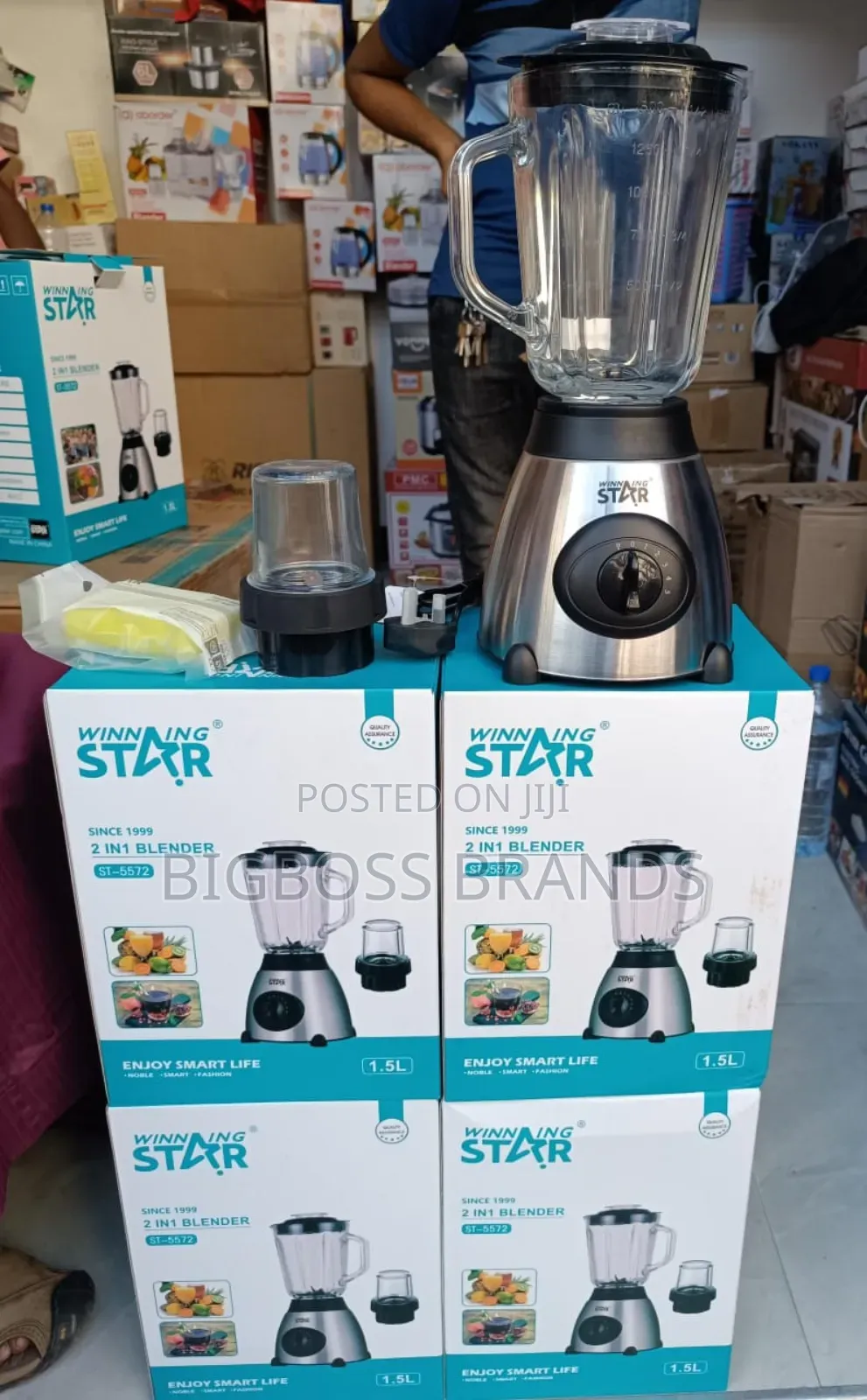 Winning Star Blender Kioo