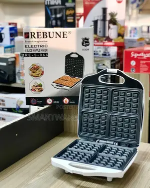 Waffle Maker Double-sided Iron Heating Breakfast Bread Maker