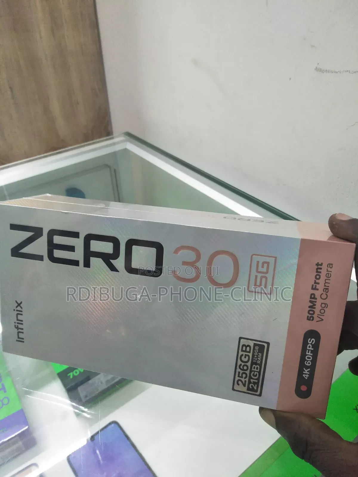 New Infinix Zero 30 256 GB Black