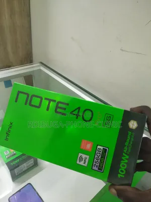 New Infinix Note 40 Pro Plus 5G 256 GB Blue