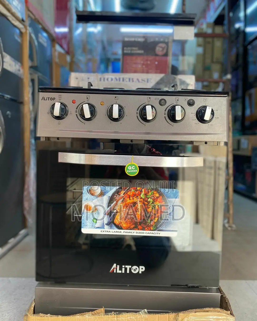 Alitop Cooker/Jiko With Electric Oven
