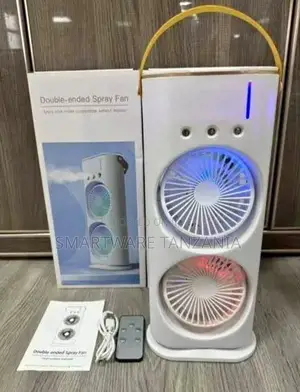 Portable Air Cooler Spray Fan Water Mist Fan, Cooling Device