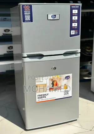 Mr UK Fridge/Friji F42-980 Silver