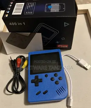 Classic-red Portable Electronic Game Console With 400 Games