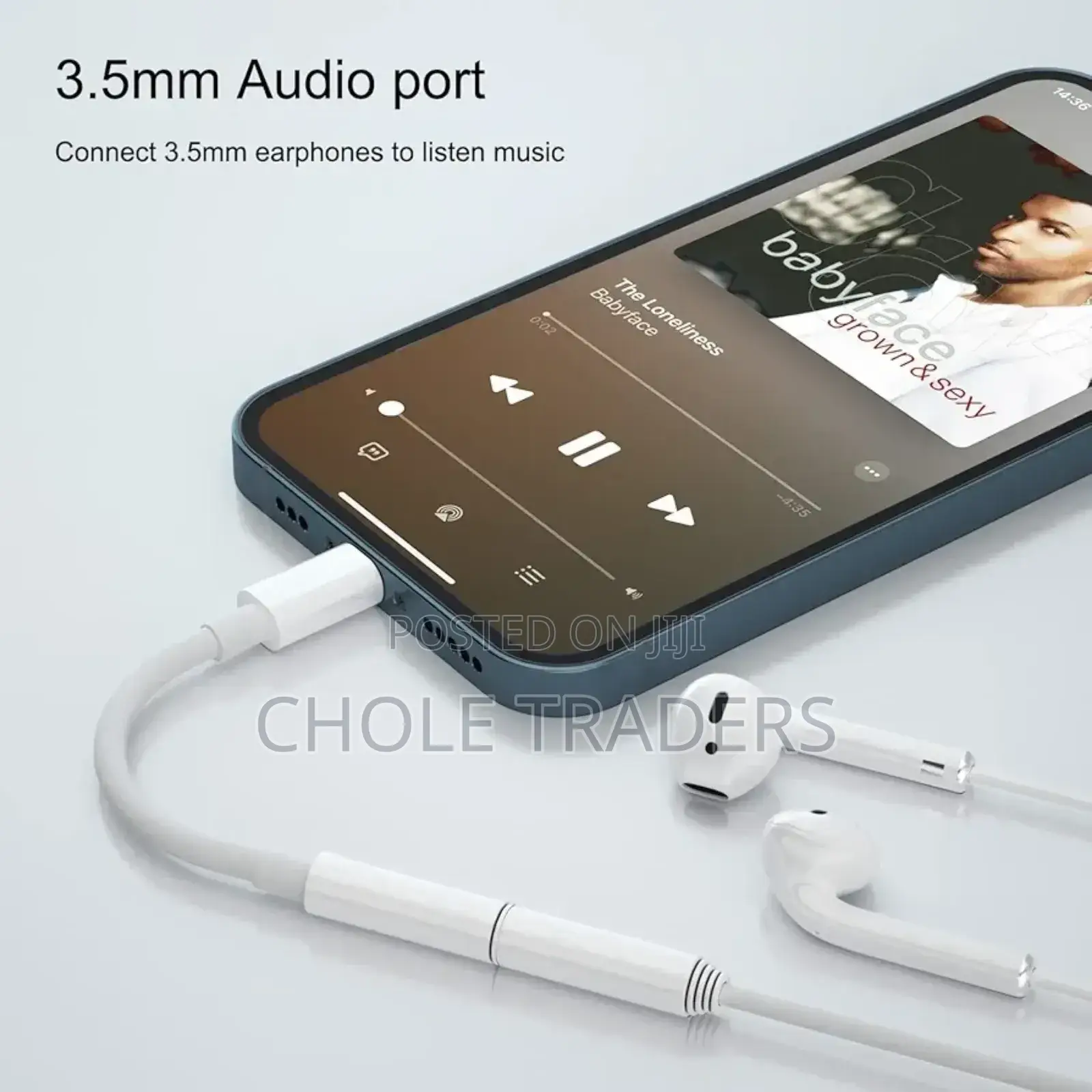 iPhone to Aux Adapter / Lightning to 3.5mm Headphone Jack