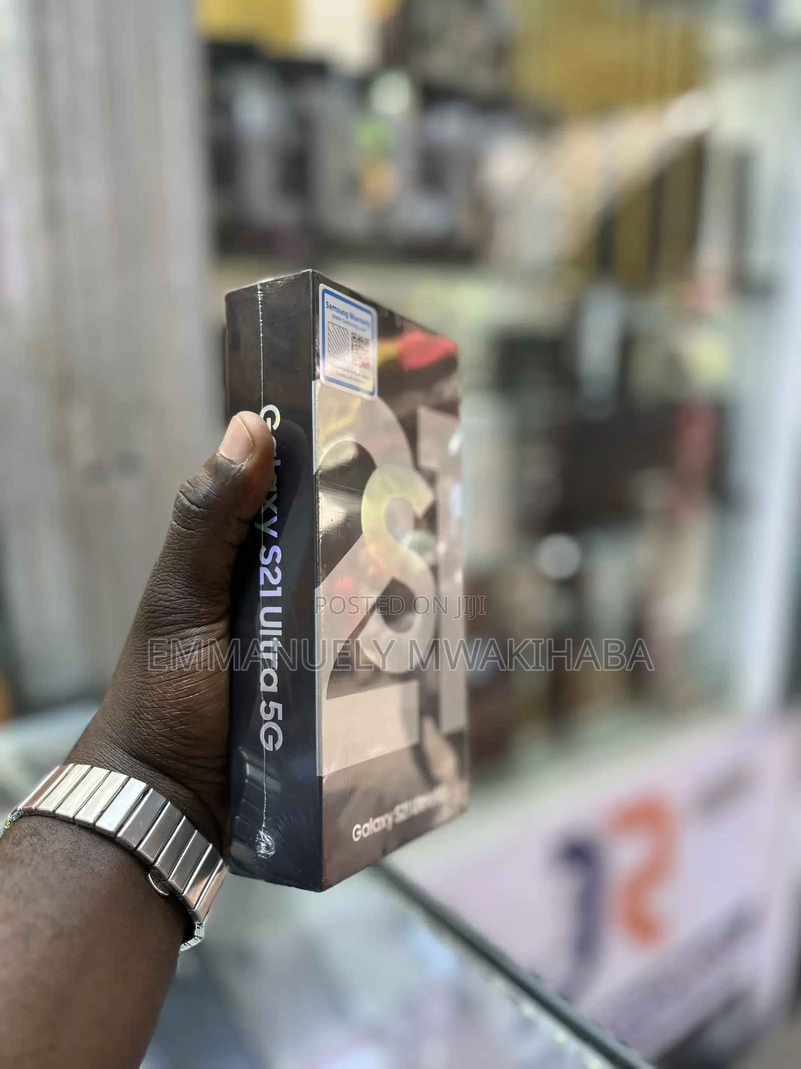New Samsung Galaxy S21 Ultra 5G 128 GB Black