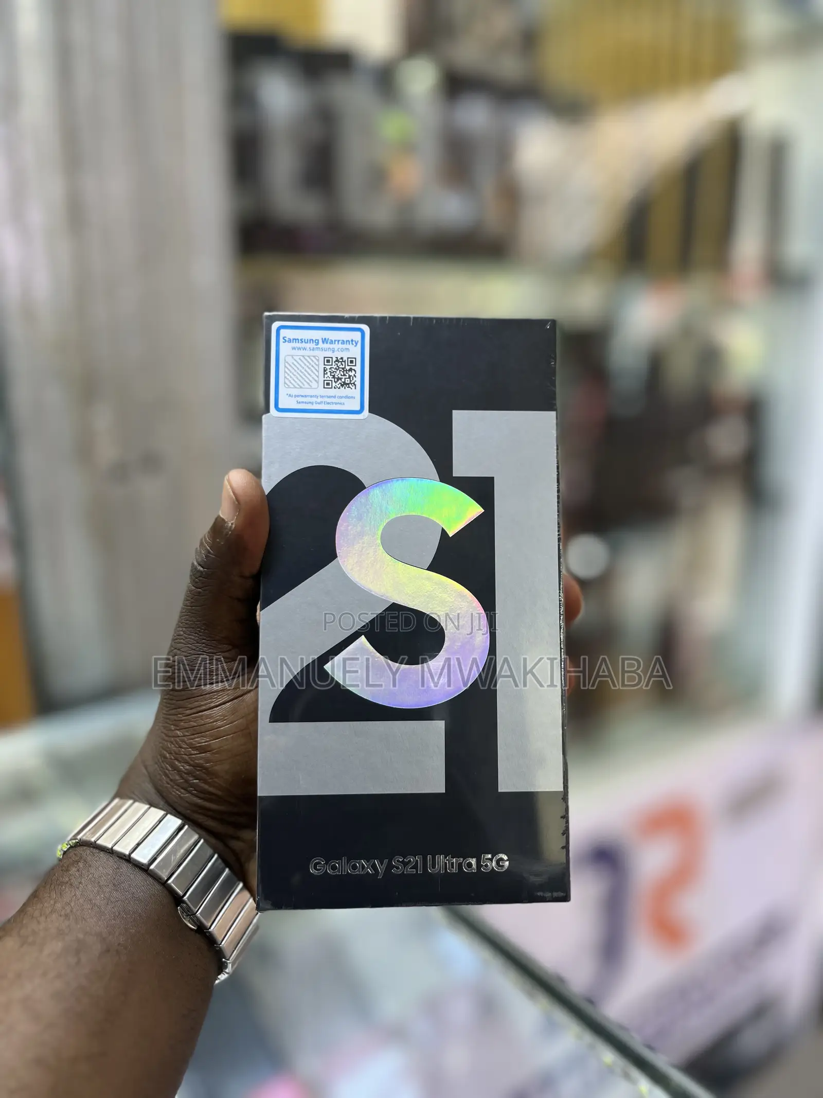 New Samsung Galaxy S21 Ultra 5G 128 GB Black