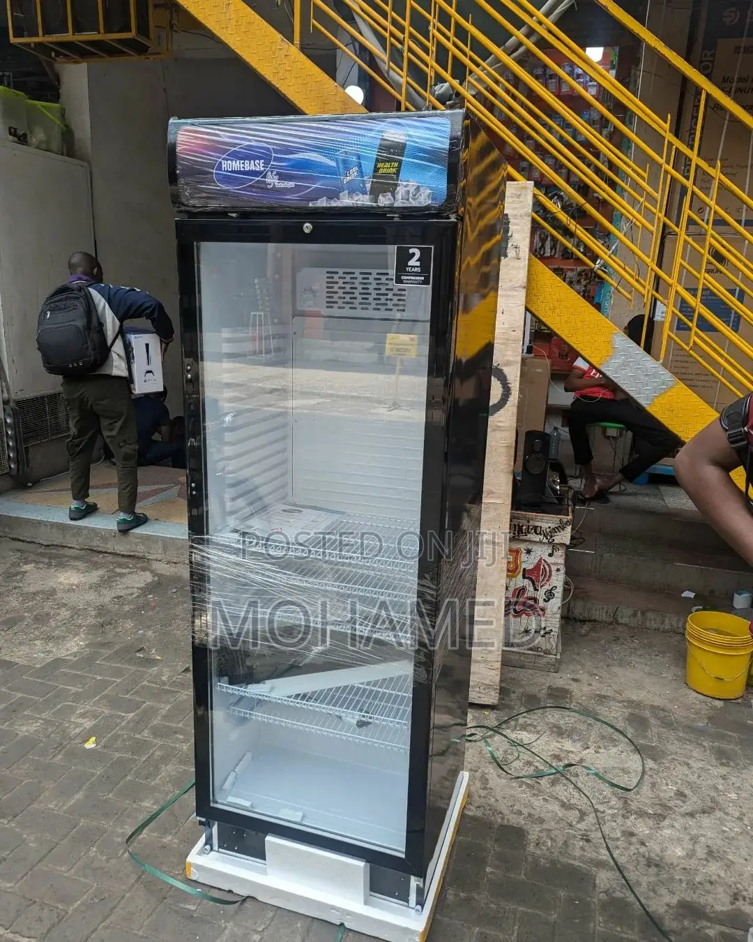Homebase Showcase Fridge/Friji 450L