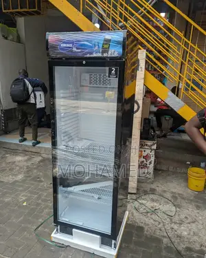 Homebase Showcase Fridge/Friji 450L