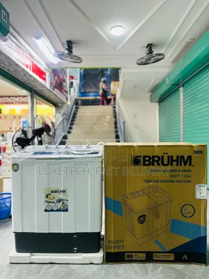 Bruhm Washing Machine 11kg Twin-Tub Manual