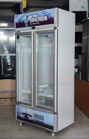 Bruhm Show Case Fridge/Refrigerator 409l Side by Side
