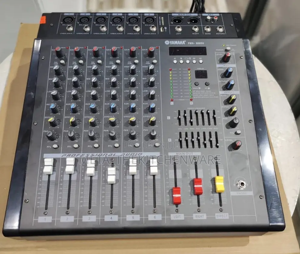 Yamaha Power Mixer (Pmx-608du) 6channel