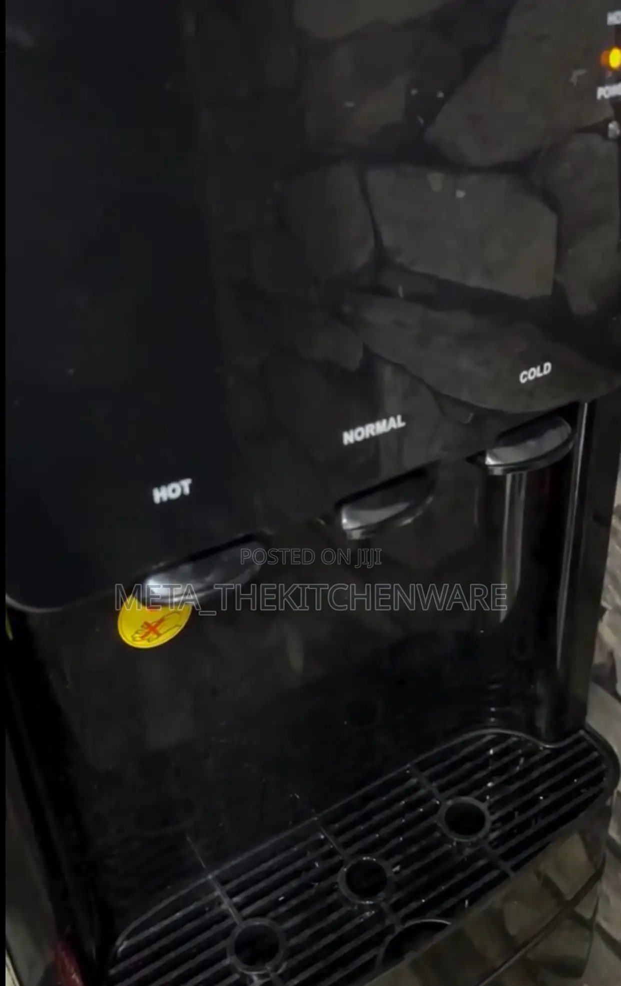 Homebase Water Dispenser 3taps With Cabinet