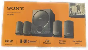SONY Home Theater System Sa-D40