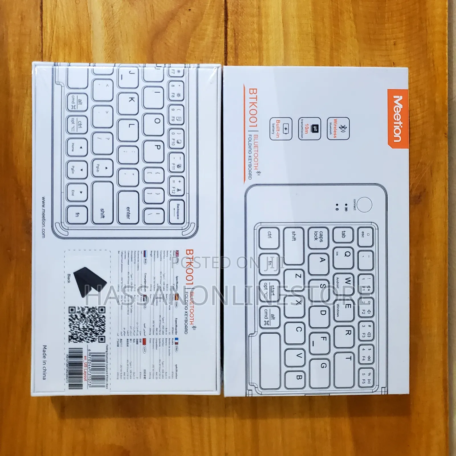 Meetion BTK001 Bluetooth Folding Keyboard