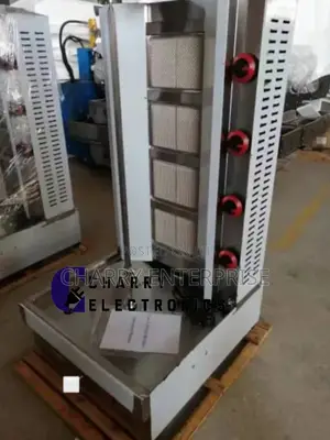 High Quality Gas SHAWARMA Grill Mashine 4 Plates Burner