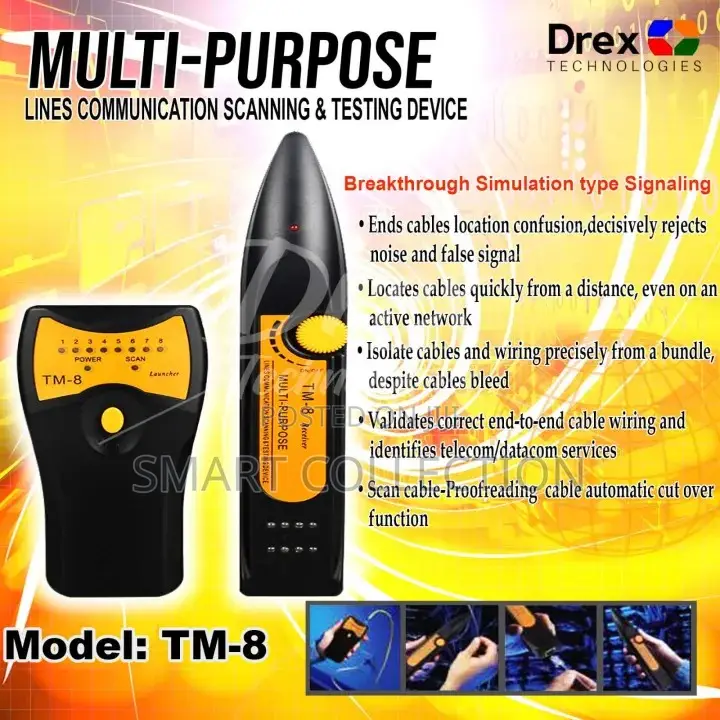 Multipurpose Lines Communication Scanning Testing Device