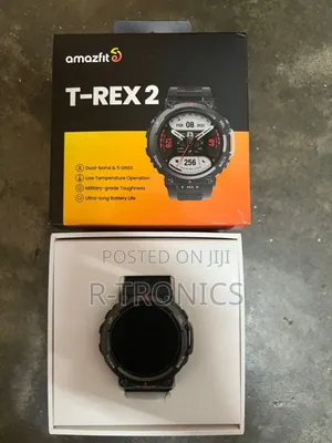 Amazfit Trex2 Heavy Duty Smart Watch Black Gold