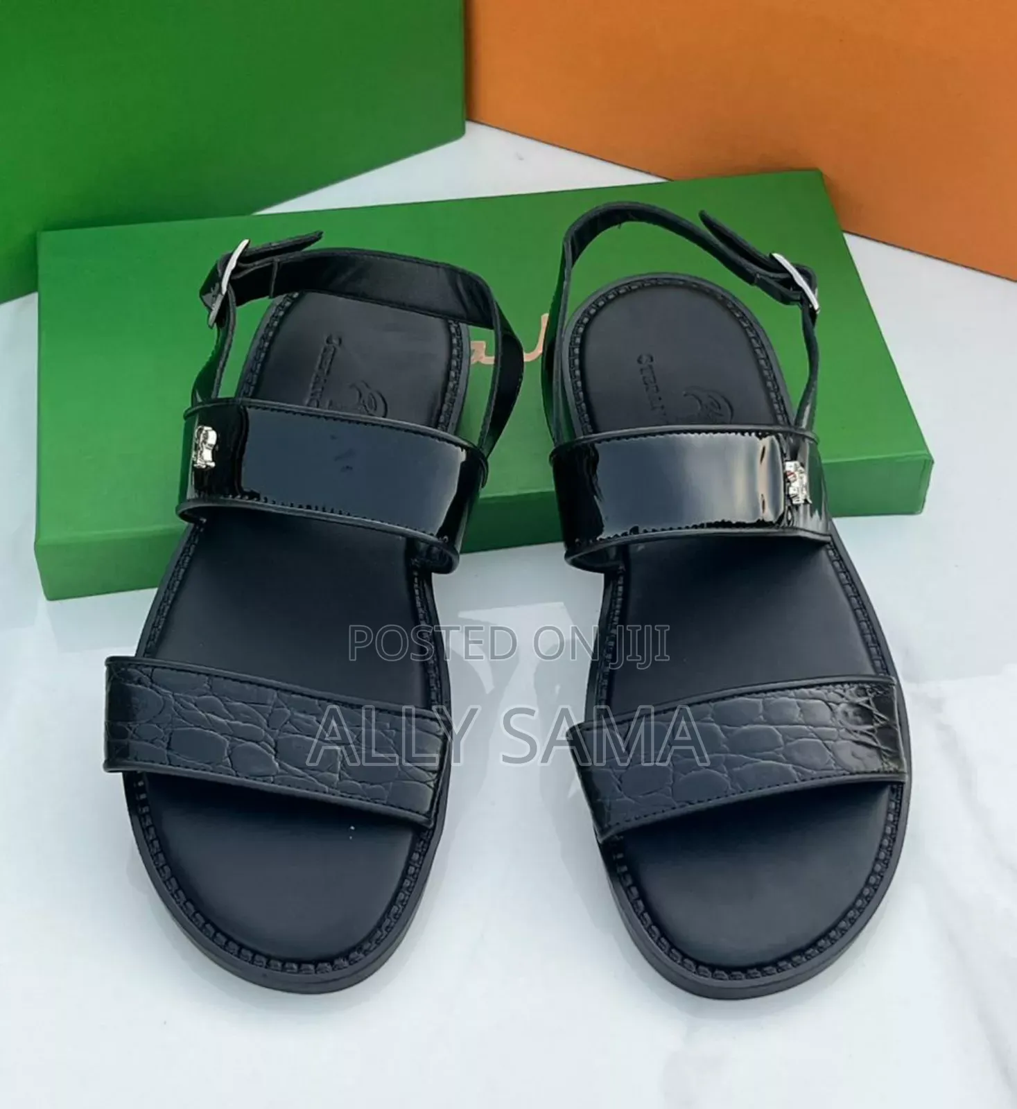 Mens Sandals More Brand Material Leather Original