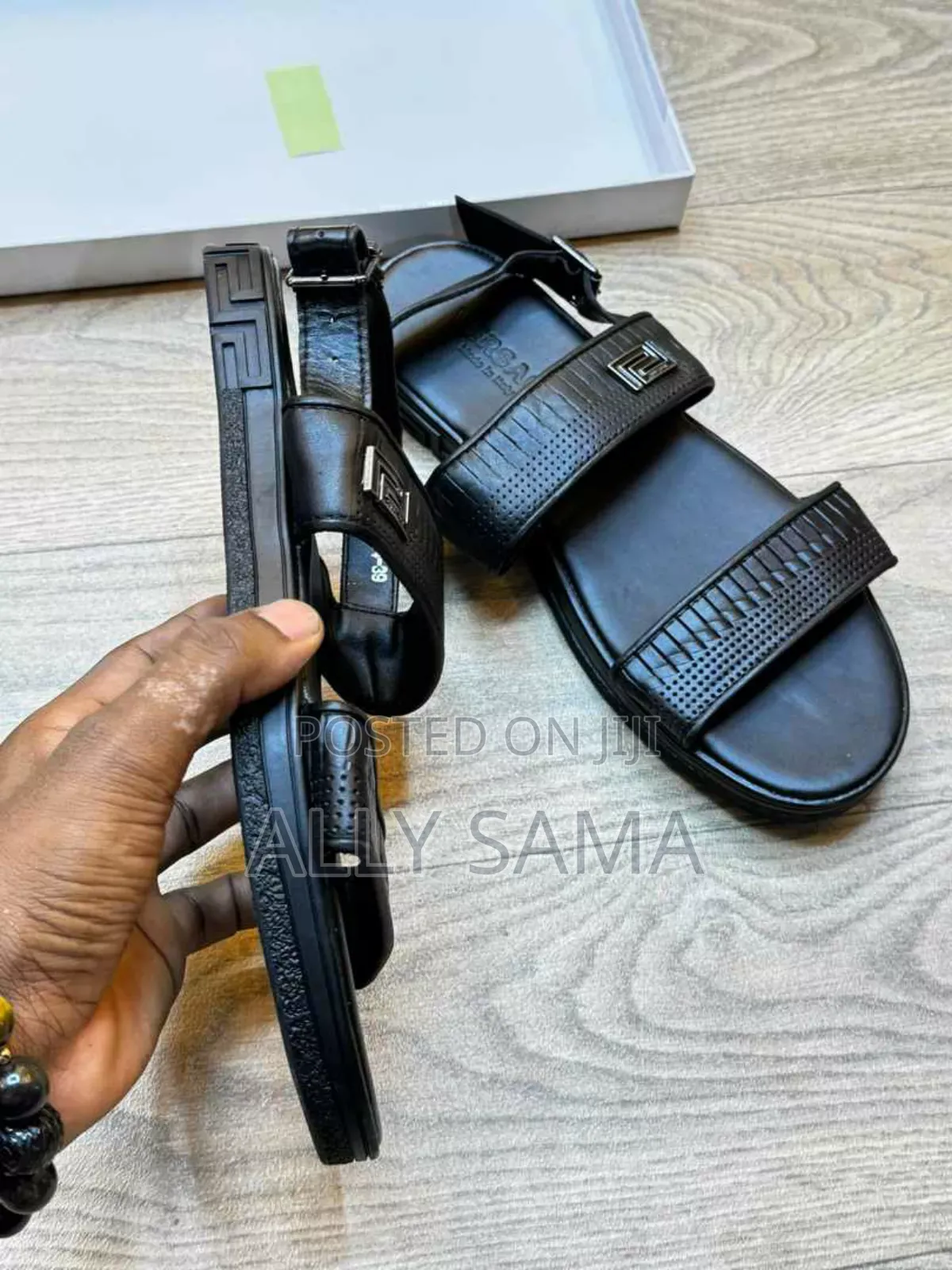Mens Sandals More Brand Material Leather Original