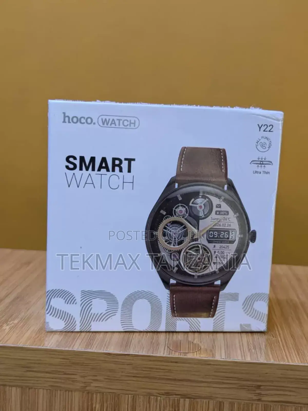 Ultra Thin Smart Watch With Double Strap
And Call Function