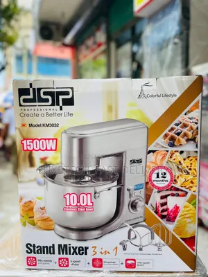DSP Stand Mixer 10L Digital Stainless Steel
