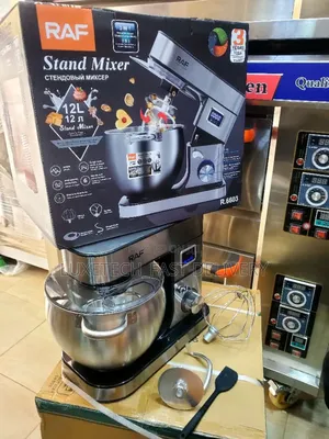 Raf 12 Litres Digital Stand Mixer 2000w Stainless Steel