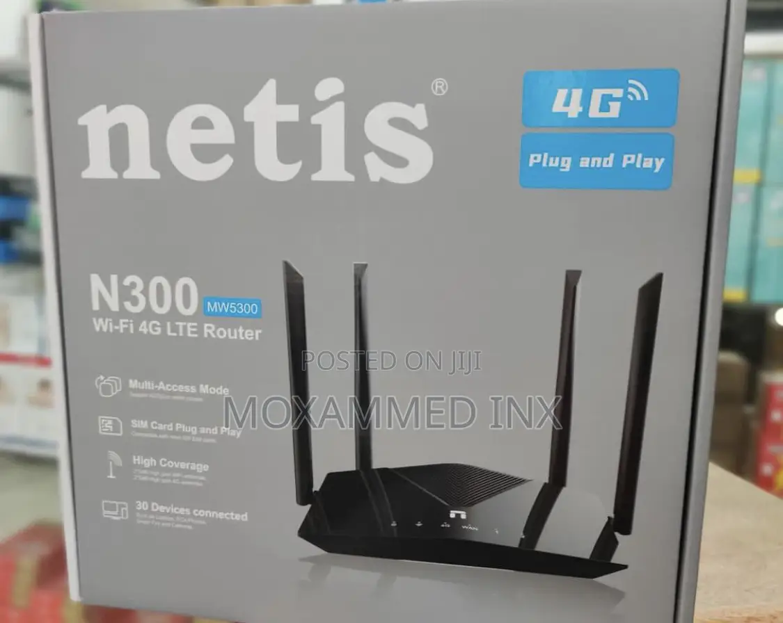 Netis Wi-Fi 4G LTE Router - MW5300