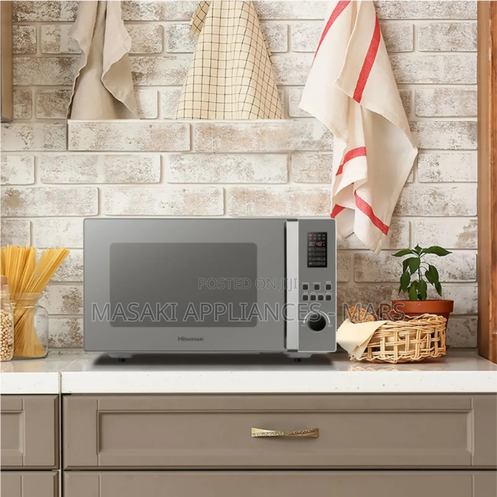 New Hisense-45l Electronic Grill Microwave Oven-1100w