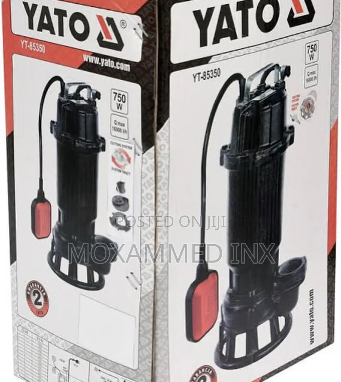 Dirty Water Submersible Pump 750W (YT-85350)