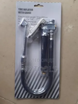 Tire Pressure Gauge With Ruler