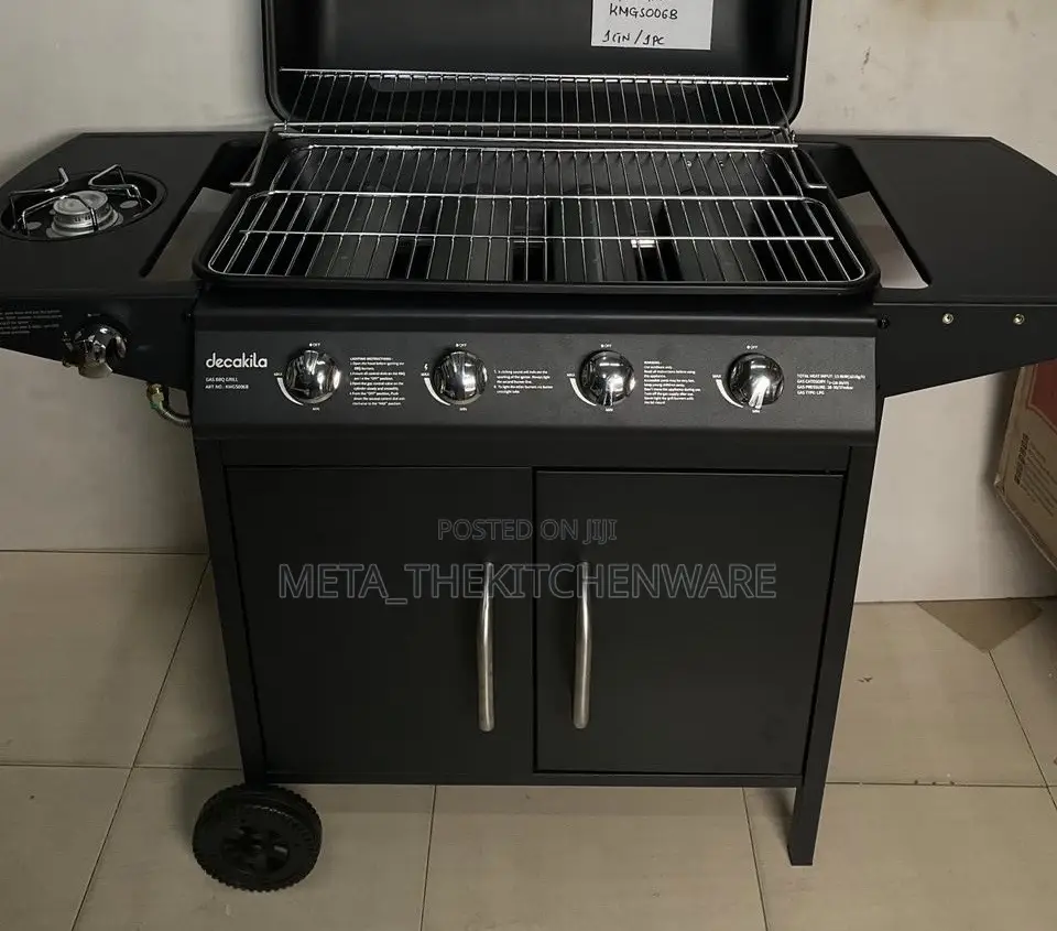 Decakila 4 Gas Burner Barbeque Grill