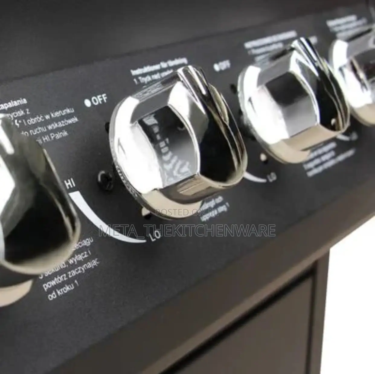 Decakila 4 Gas Burner Barbeque Grill