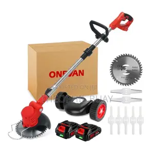Electric Brush/Grass Cutter Two Batteries
