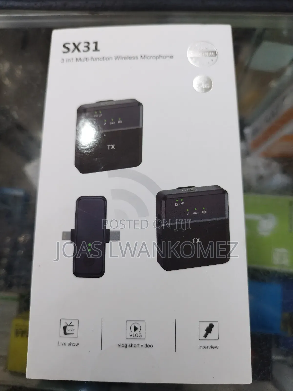 Wireless Microphone(3 In1).