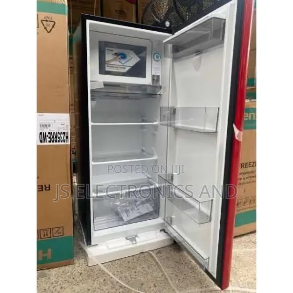 Hisense Friji Lita 177 Ina Water Dispenser Rangi Nyekundu