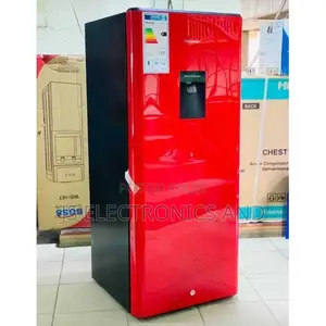 Hisense Friji Lita 177 Ina Water Dispenser Rangi Nyekundu