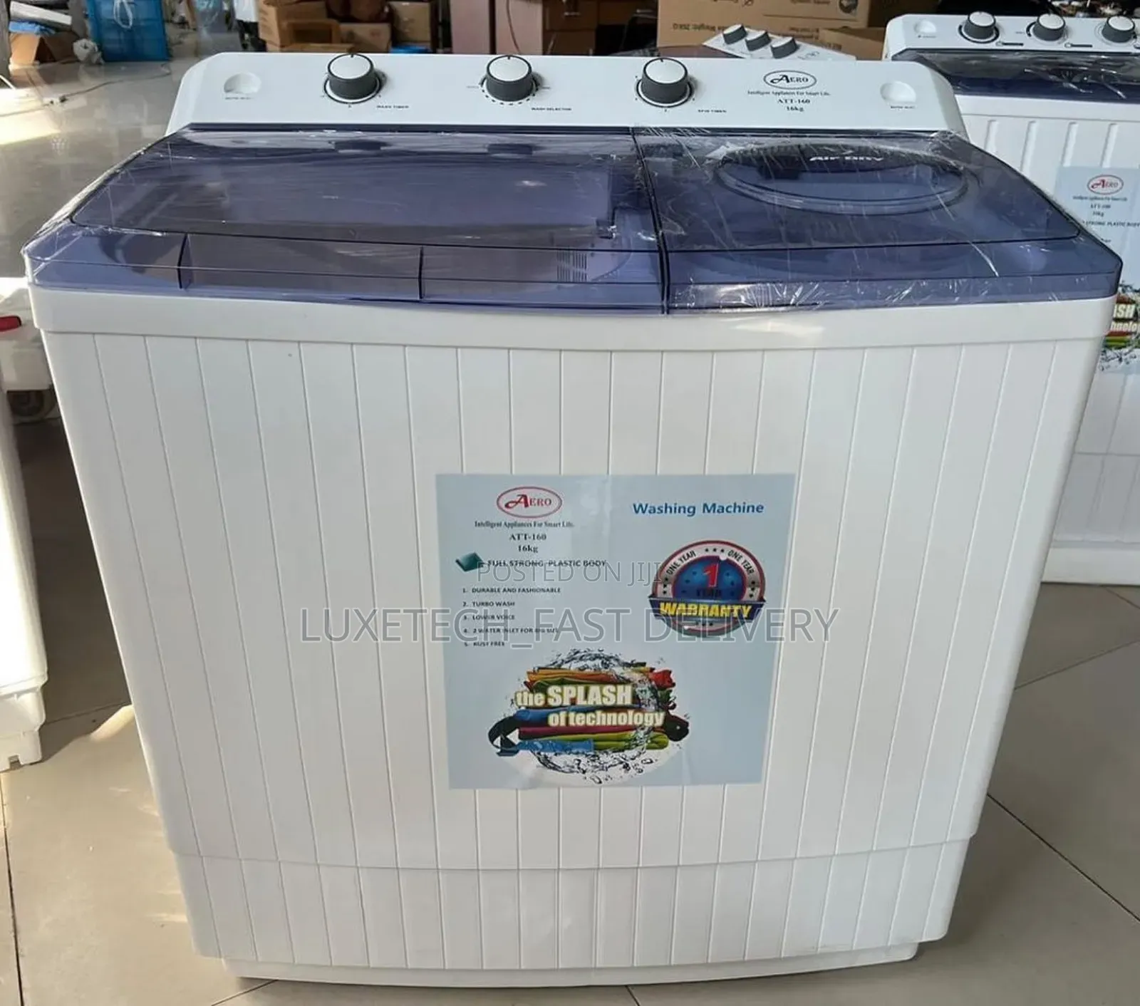 Aero Washing Machine 16kg Manual
