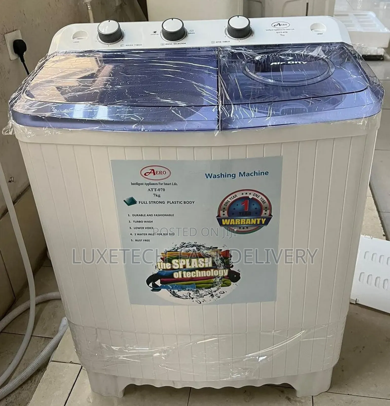 Aero Washing Machine 7kg Manual