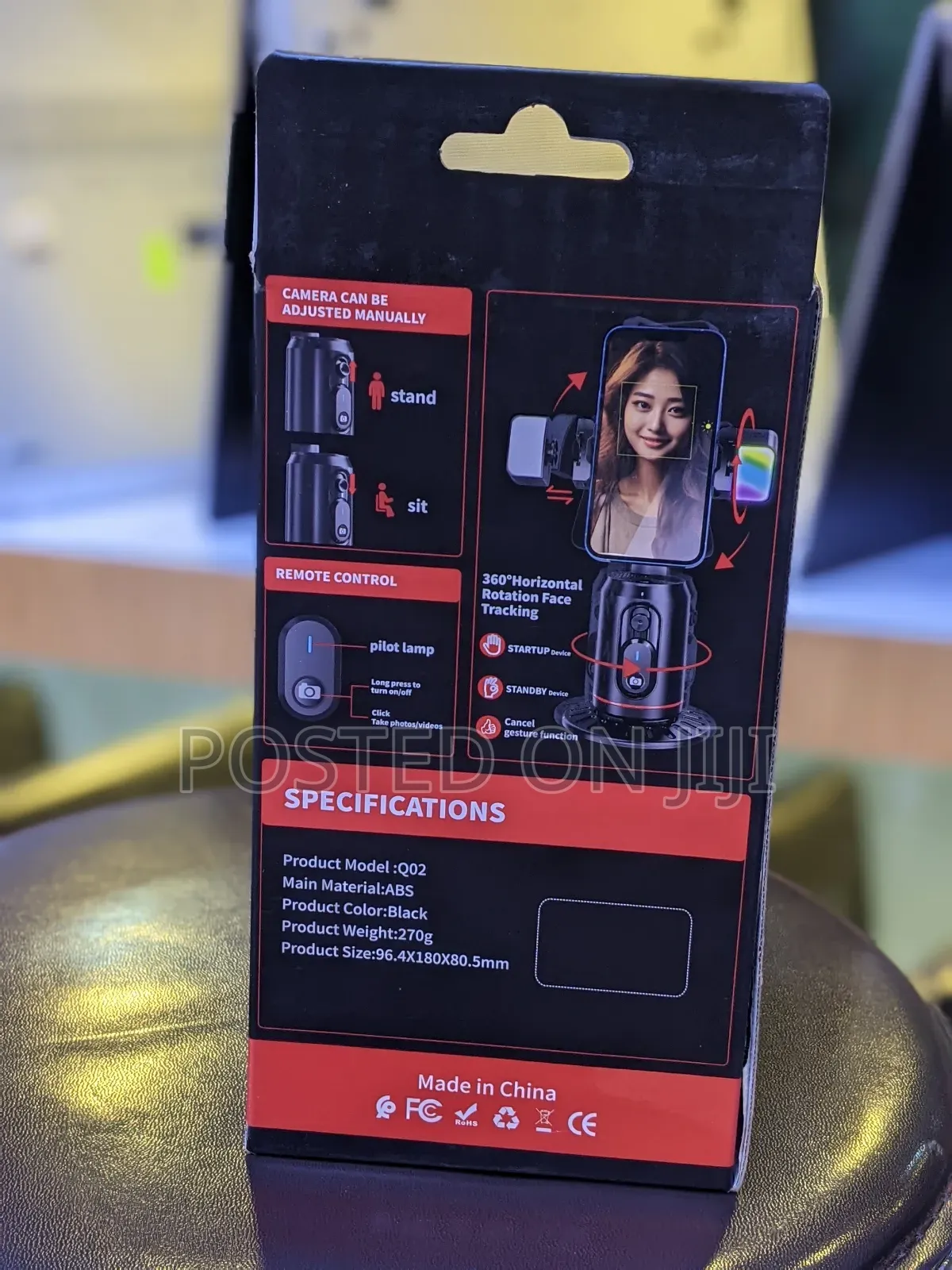 Auto 360° Face Tracking Desktop Gimbal