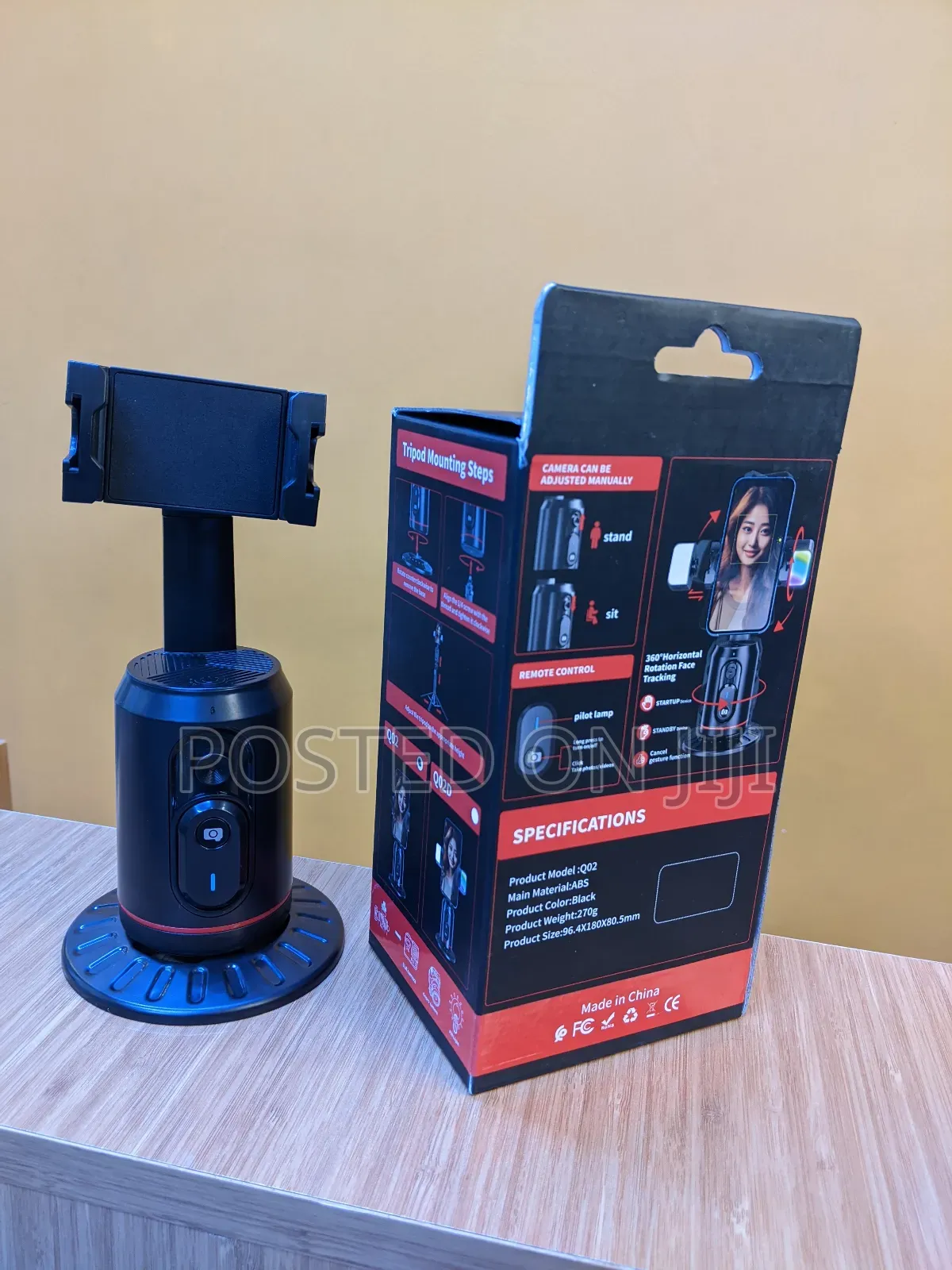 Auto 360° Face Tracking Desktop Gimbal