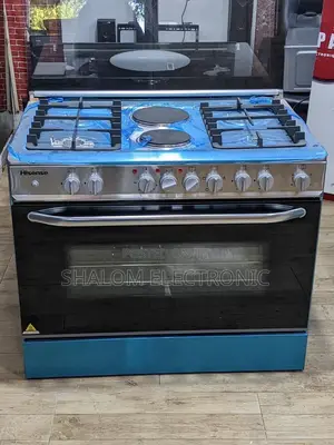 Hisense Oven Size 90/60. Gas 4 Na Umeme 1