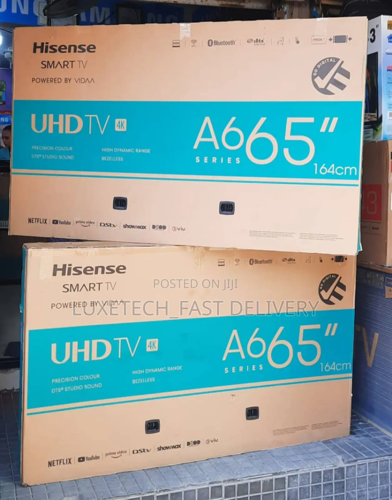 Hisense 65" Smart Uhd TV Frameless